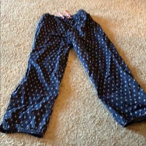 LL Bean Pajama bottoms worn once cotton